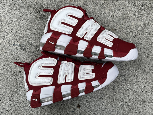 Supreme x Air More Uptempo “Red”