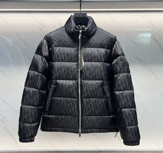 Dior Juoda Puffer Striukė